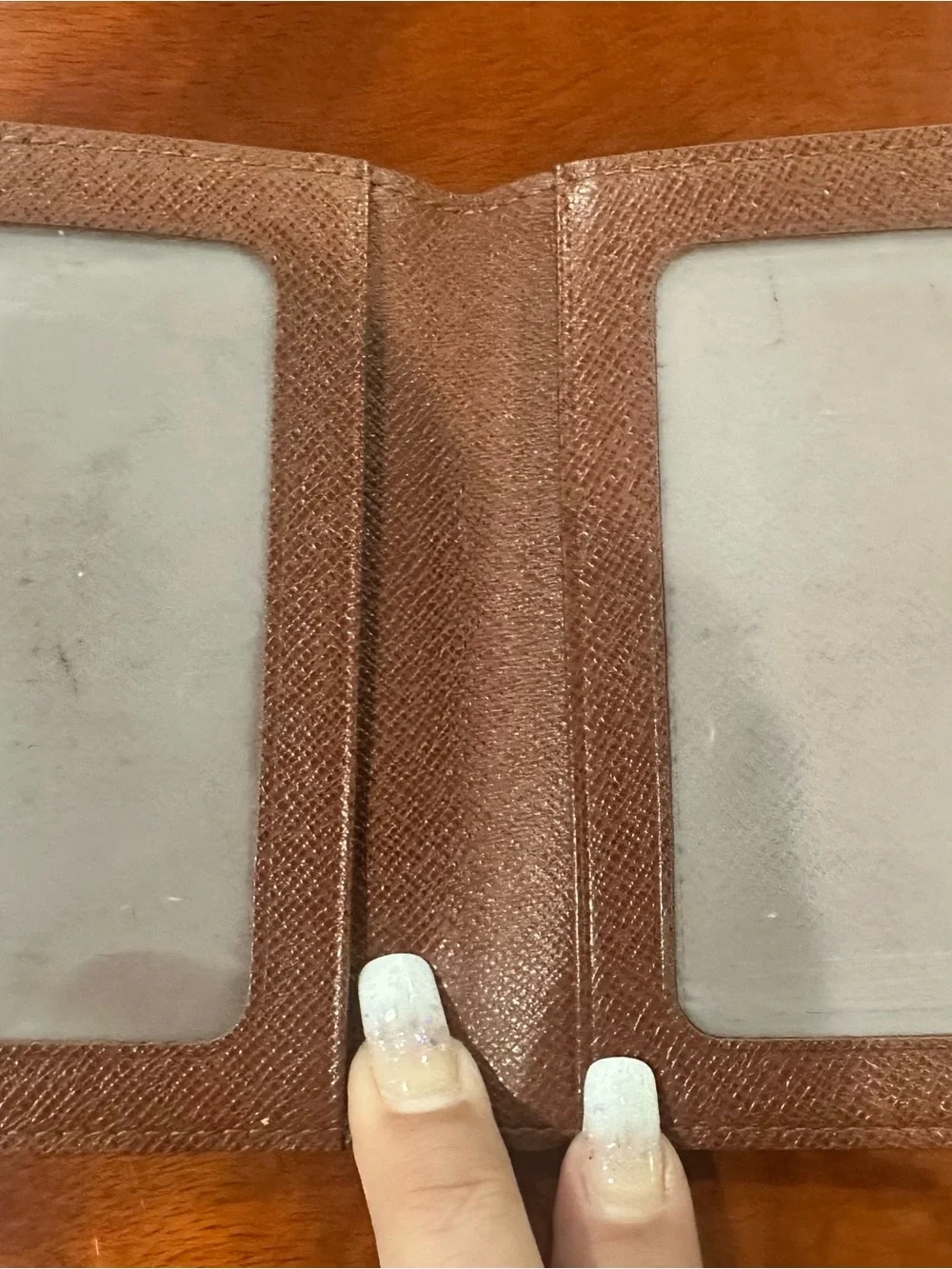 Authentic Vintage Louis Vuitton Porte 2 Cartes Vertical Card Holder